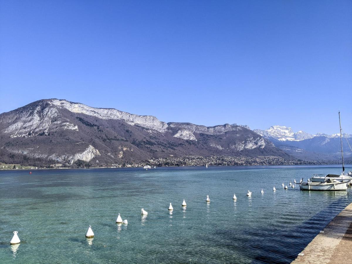La Plume Vue Lac 3 Etoiles - Garage Prive, Secteur Recherche, Moderne & Tout Equipe, 6 Personnes Annecy Exterior foto