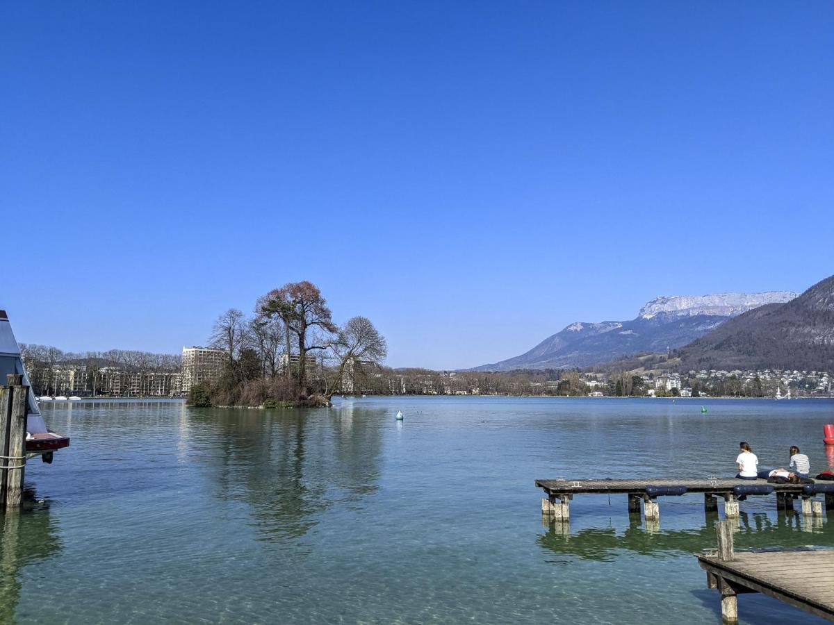 La Plume Vue Lac 3 Etoiles - Garage Prive, Secteur Recherche, Moderne & Tout Equipe, 6 Personnes Annecy Exterior foto