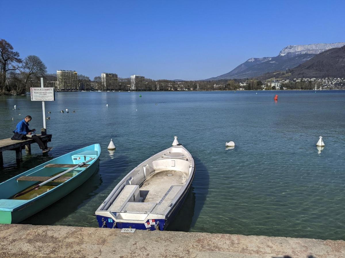 La Plume Vue Lac 3 Etoiles - Garage Prive, Secteur Recherche, Moderne & Tout Equipe, 6 Personnes Annecy Exterior foto